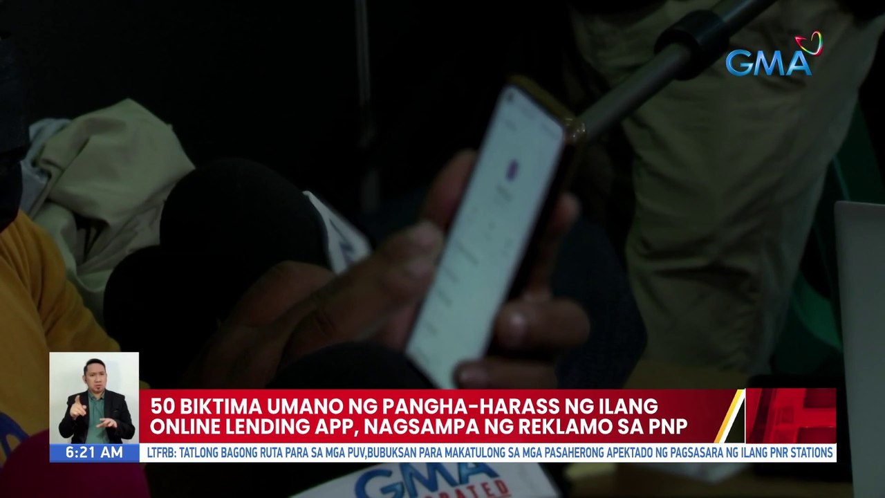 50 biktima umano ng pangha-harass ng ilang online lending app, nagsampa ...
