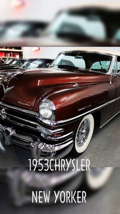 1953 CHRYSLER NEW YORKER. world . muscle cars   Classic cars . Show