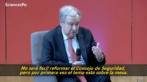 Guterres ve avances hacia una reforma del Consejo de Seguridad de la ONU, aunque quede un largo camino