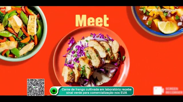 Carne de frango cultivada em laboratório recebe sinal verde para comercialização nos EUA