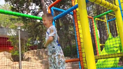 Diana Roma and Oliver Have a Fun Day at the Kids Club