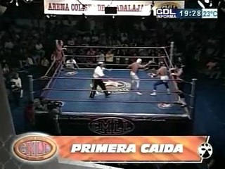 El Hijo Del Santo & La Máscara vs Blue Panther & Tarzan Boy | CMLL 2006.01.01