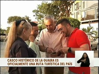 La Guaira | Ministerio de Turismo certificó el Casco Histórico como ruta turística del país