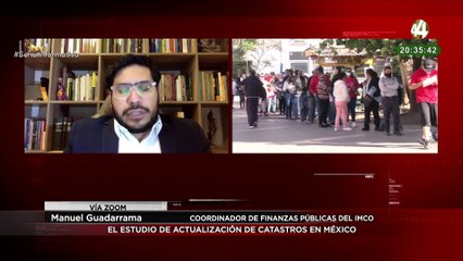 Manuel Guadarrama nos explica el estudio de actualización de catastros en México