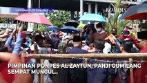 Saat Panji Gumilang Muncul Temui Massa Tandingan Demonstran di Ponpes Al Zaytun