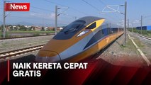 Masyarakat Bisa Coba Naik Kereta Cepat Jakarta-Bandung Gratis selama 90 Hari