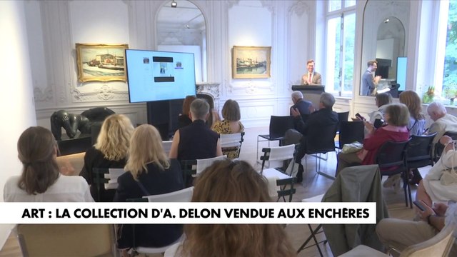 Art : La collection d'Alain Delon vendue aux enchères