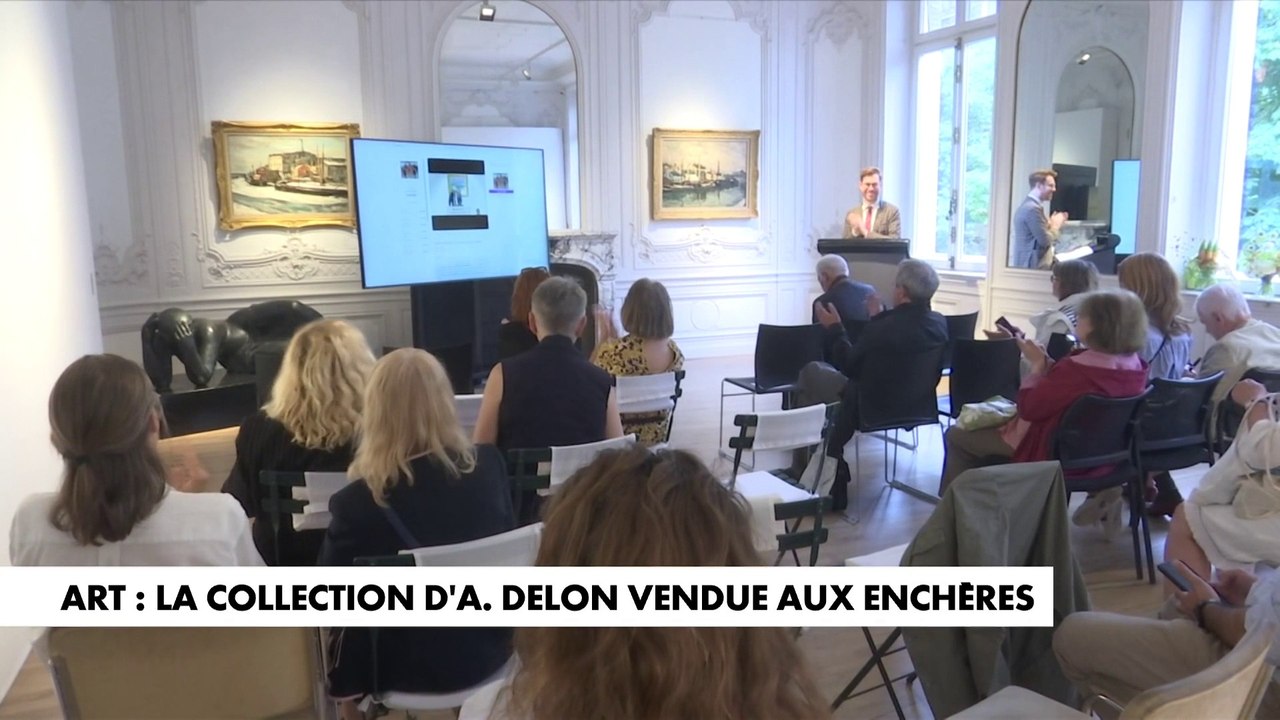 Art : La collection d'Alain Delon vendue aux enchères