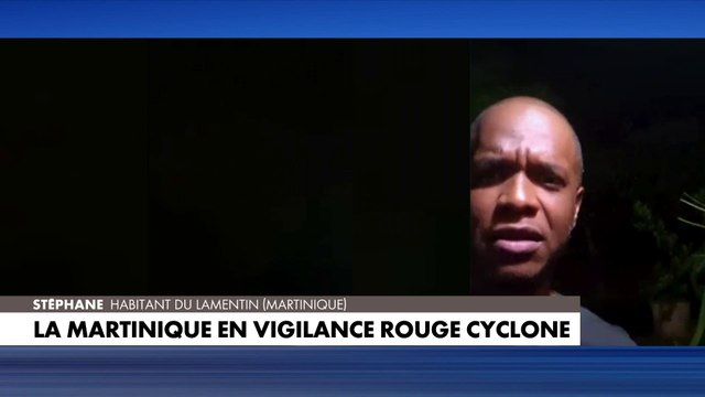 Stéphane: «On ne sera pas à notre première ou dernière tempête tropicale en Martinique»