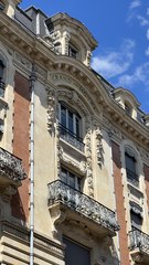 La rue de Metz de Toulouse 