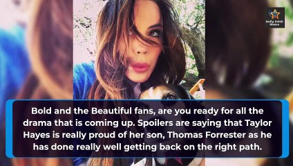 Faced With No Way Out Taylor Dumps It All On Hope - Bold and the Beautiful Spoil(1)