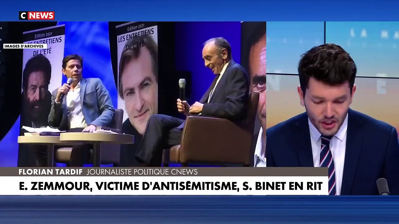 Un militant de la CGT interpellé après des insultes antisémites contre Eric Zemmour : Sophie Binet la patronne du syndicat s'en amuse et commente avec un smiley qui est "mort de rire"