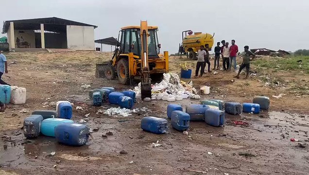 आठ साल से थानों में रखी सात हजार आठ सौ लीटर शराब की नष्ट