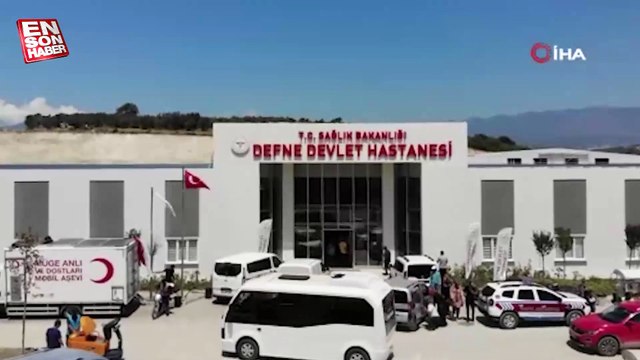 2 ayda tamamlanan Hatay Defne Devlet Hastanesi, binlerce hastaya hizmet veriyor