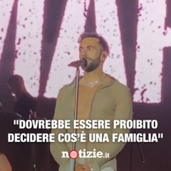 Marco Mengoni: "Dovrebbe essere proibito decidere cos'è una famiglia"