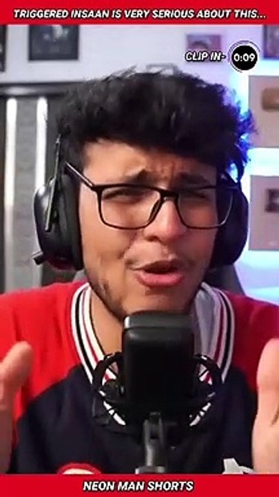 Triggered Insaan is VERY SERIOUS about this... | Triggered Insaan Live Insaan News #shorts