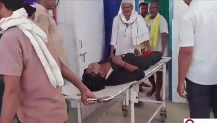 जमुई: हादसे में पुत्र गंभीर रूप से घायल, पिता-पुत्र बाइक से जा रहे थे शहर