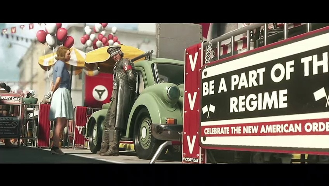 Wolfenstein II The New Colossus Gameplay Trailer zum Shooter-Highlight in einer alternativen Version der Geschichte