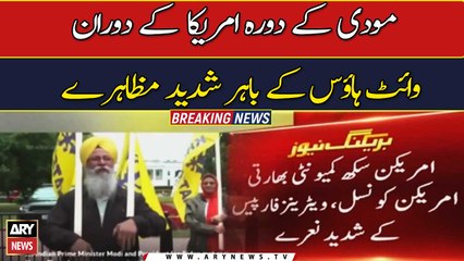 American Sikhs protest outside White House over Modi’s visit