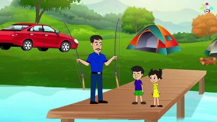 FIRST TIME FISHING _ New Video _ Animated Stories _ English Cartoon _ Moral Stories _ PunToon Kids (1)
