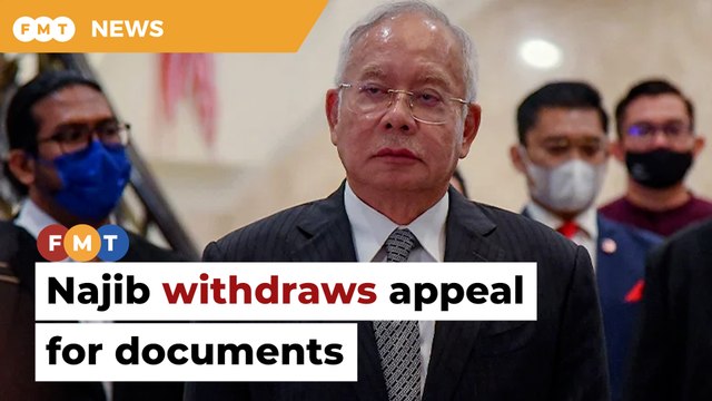 Najib withdraws appeal for documents linked to Zeti, Jho Low