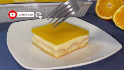 Easy Ladyfingers Icebox Cake / Δροσερό Γλυκό Ψυγείου Με Μπισκότα Σαβαγιάρ