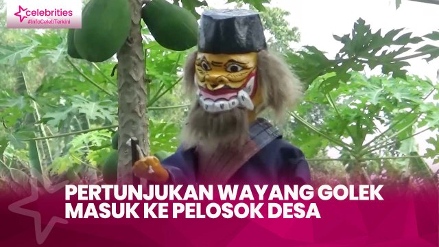 Pertunjukan Wayang Golek Masuk ke Pelosok Desa, Jadi Sarana Edukasi dan Hiburan Anak-Anak