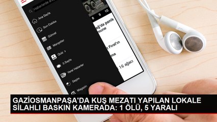 Gaziosmanpaşa'da Kuş Mezatı Yapılan Lokale Silahlı Saldırı: 1 Ölü, 5 Yaralı