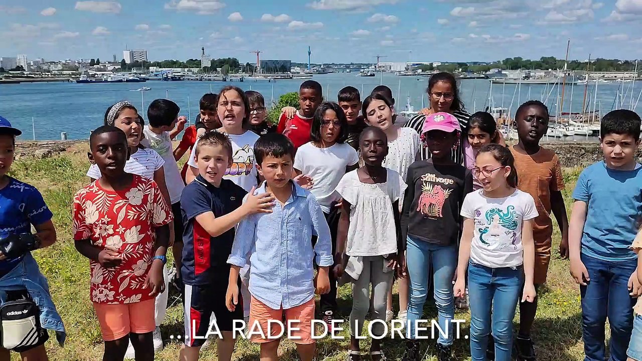Défi Raconte moi la rade de Lorient en 180 seconde - " à l'unisson sur la rade de Lorient" - Ecole Bois Bissonnet à Lorient*