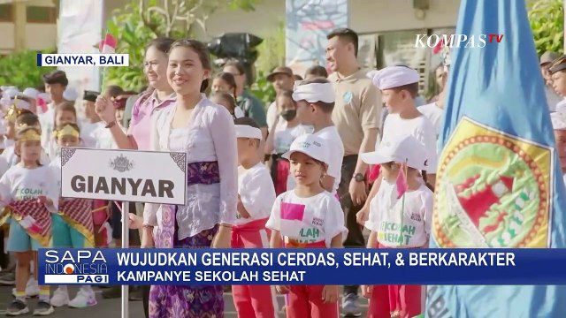 Kampanye Sekolah Sehat Wujudkan Generasi Sehat, Cerdas dan Berkarakter!