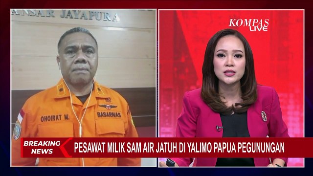 Detik-Detik Tim SAR Jayapura Temukan Pesawat SAM Air Jatuh di Yalimo Papua Pegunungan!