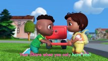 Sharing is Caring Song (Nina Version) - Cody & JJ! It's Play Time! CoComelon Kids Songs