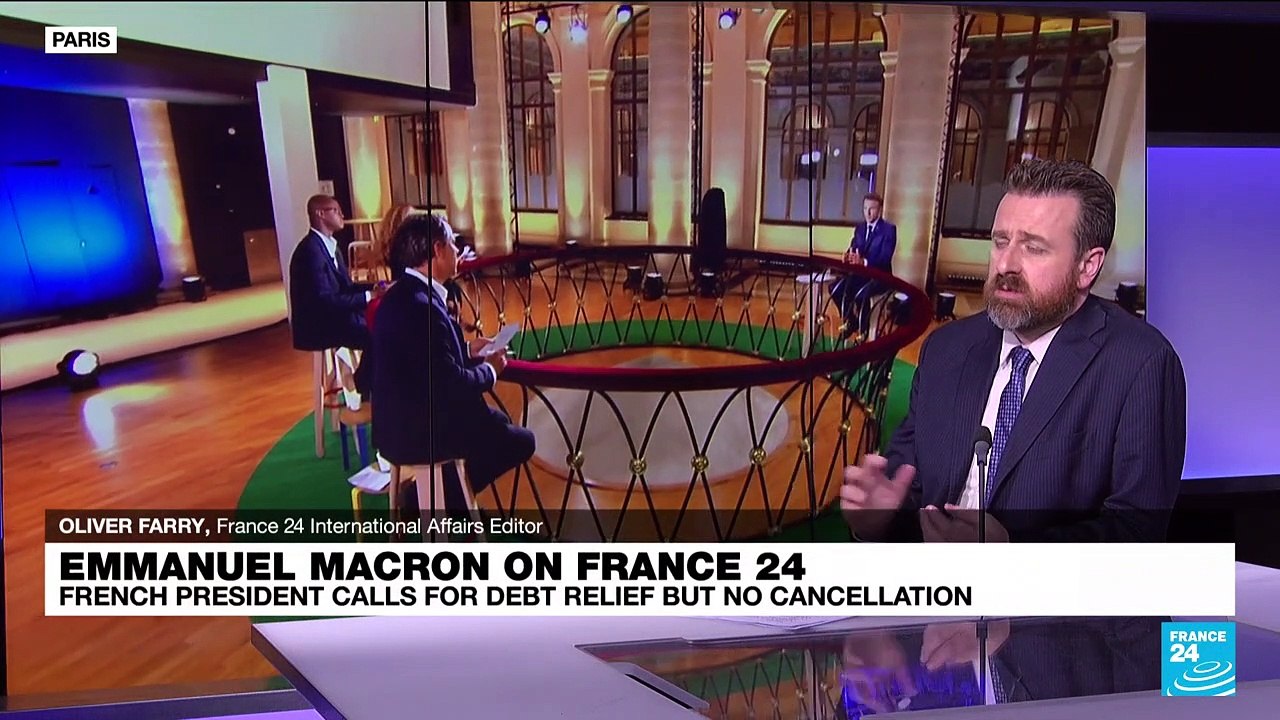 Emmanuel Macron on France 24: French President...