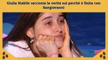 Giulia Stabile racconta la verità sul perché è finita con Sangiovanni