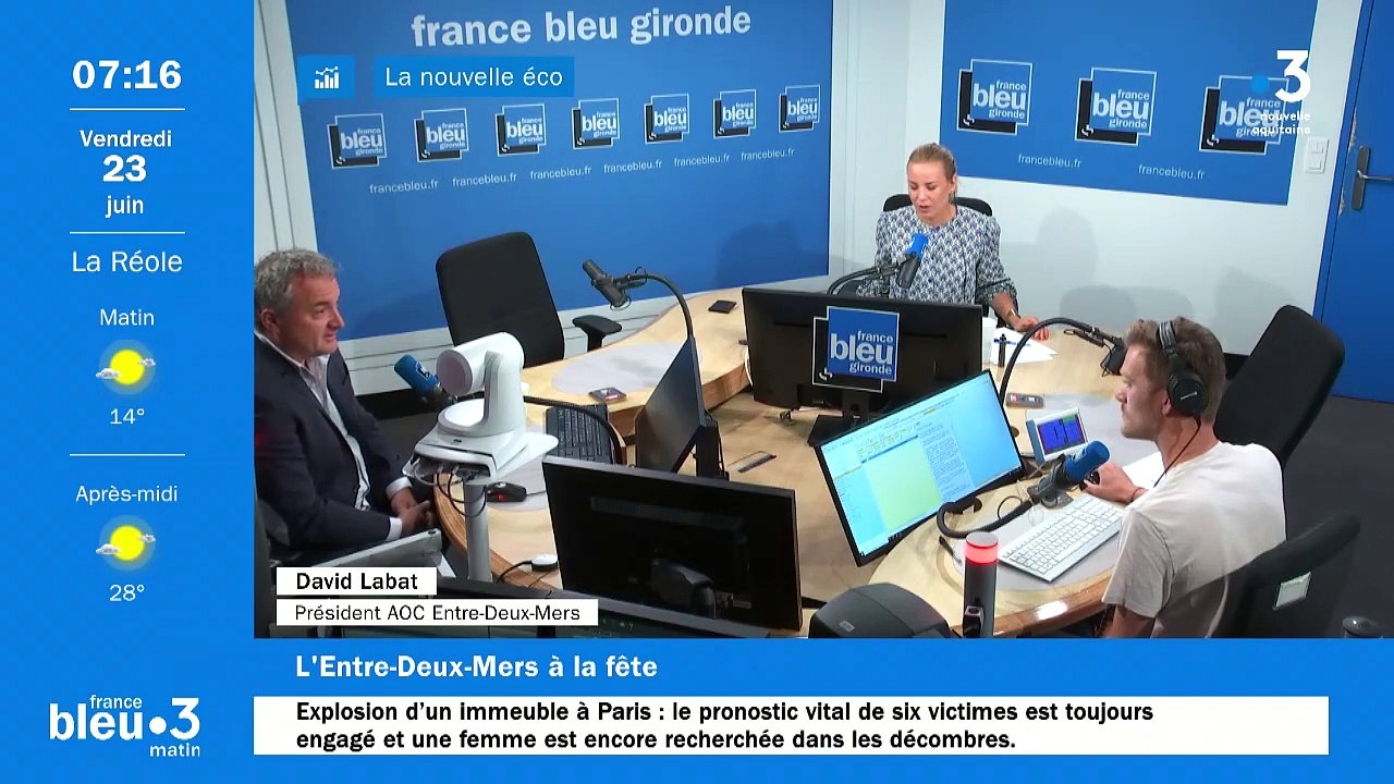 David Labat, président de l'AOC Entre-Deux-Mers