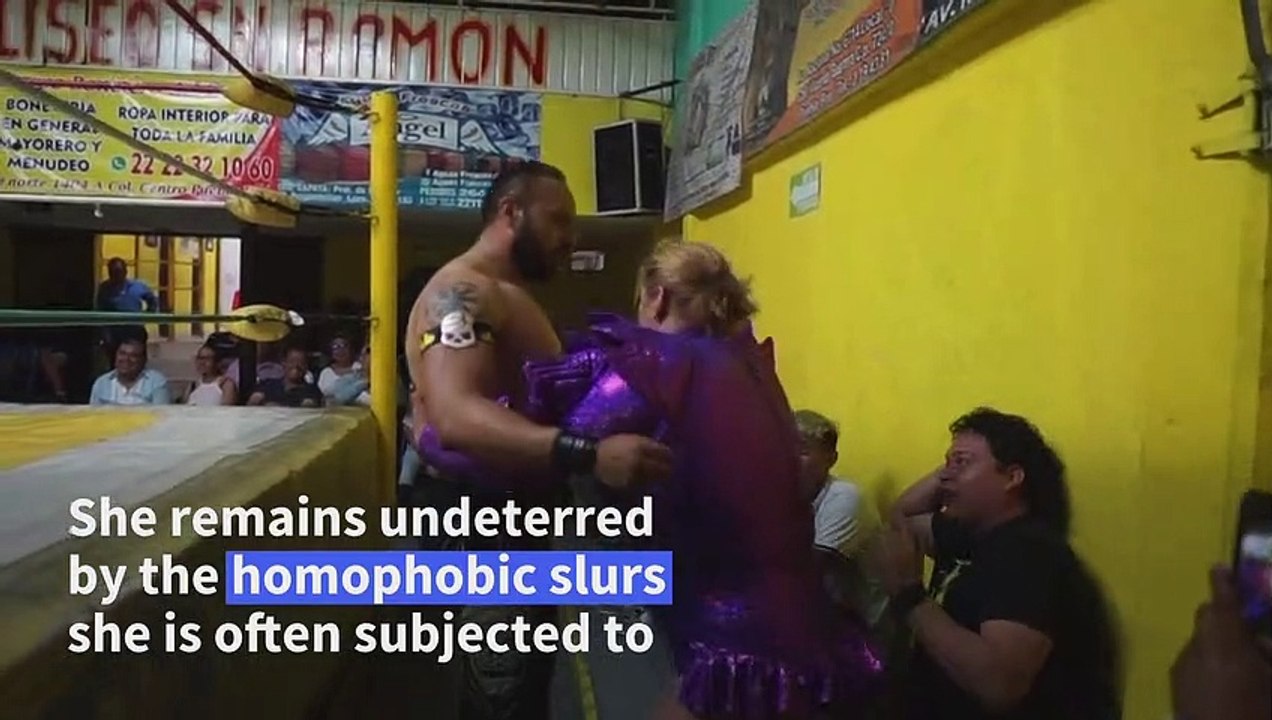 Mexico's first trans 'lucha libre' wrestling star undeterred by discouragement
