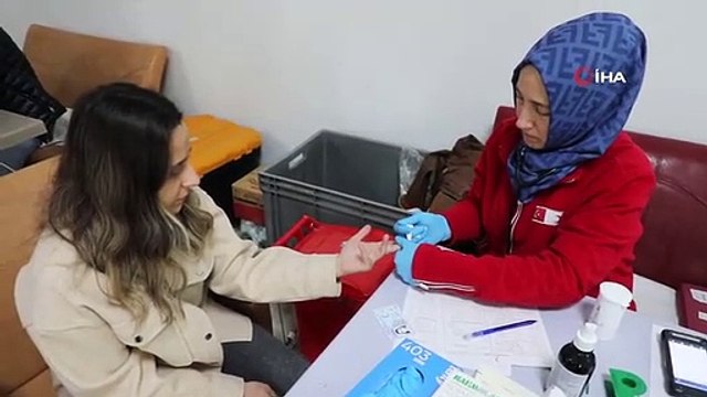 İl Özel İdare personelinden örnek davranış... Gönüllü olarak kan bağışında bulundular