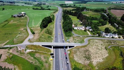 A9 Dualling Project Near Luncarty: Progress and Promises 🚧