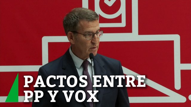 Feijóo defiende que el PP está siendo coherente y proporcionado con Vox