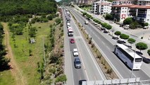 Bayram öncesi Muğla'da tatilci yoğunluğu