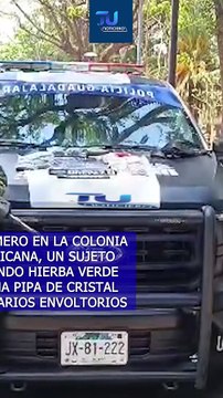 Dos narcomenudistas fueron detenidos gracias a un operativo conjunto de la Secretaría de la Defensa Nacional (SEDENA) y la Policía de Guadalajara #TuNotiReel