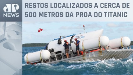 Download Video: Destroços são encontrados na área de busca do submarino, diz Guarda Costeira dos EUA