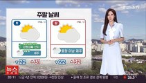 [날씨] 주말 중북부 폭염특보…밤부터 제주 장마 시작