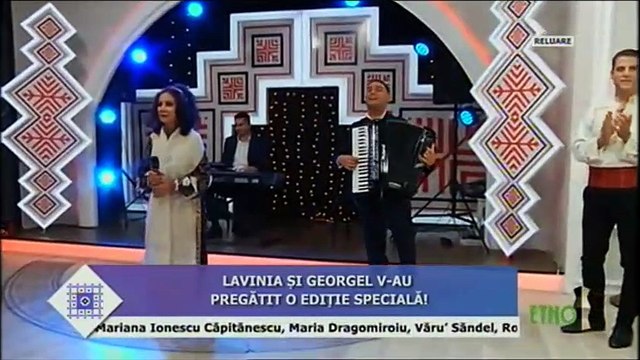 Tita Barbulescu -Sus la munte la Muscel (Seara buna, dragi romani! - ETNO TV - 13.10.2017