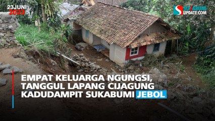Ngeri! Kesaksian Korban Longsor dan Banjir Lapang Cijagung Sukabumi