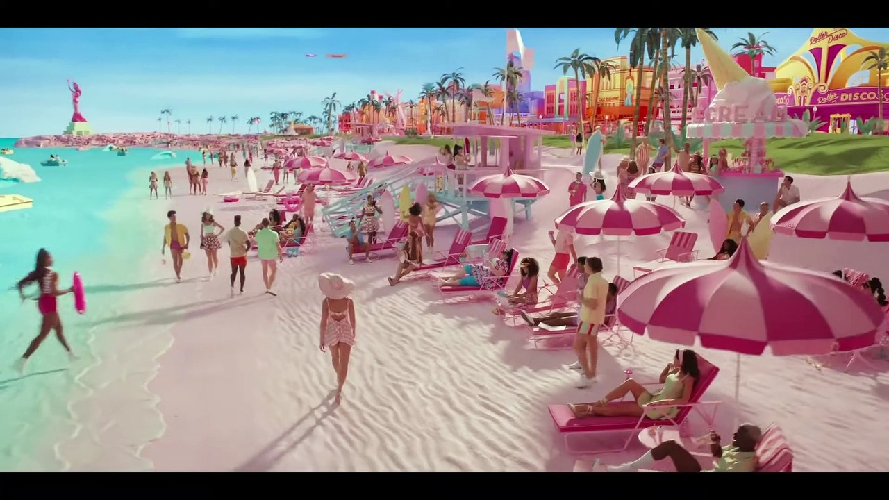 Barbie Movie (2023) - Kicking off Summer with Barbie (Margot Robbie ...