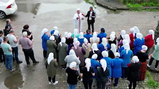 Fındık üreticileri, fındık için güneş duası ettiler