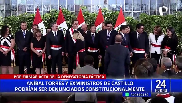 Aníbal Torres podría ser denunciado tras fallo del TC sobre negación fáctica de cuestión de confianza