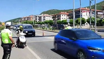 Tatilciler akın etti; o ilimizde trafik durdu