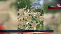 Antalya Kaş'ta orman yangını çıktı